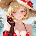 夏の朝 2枚目