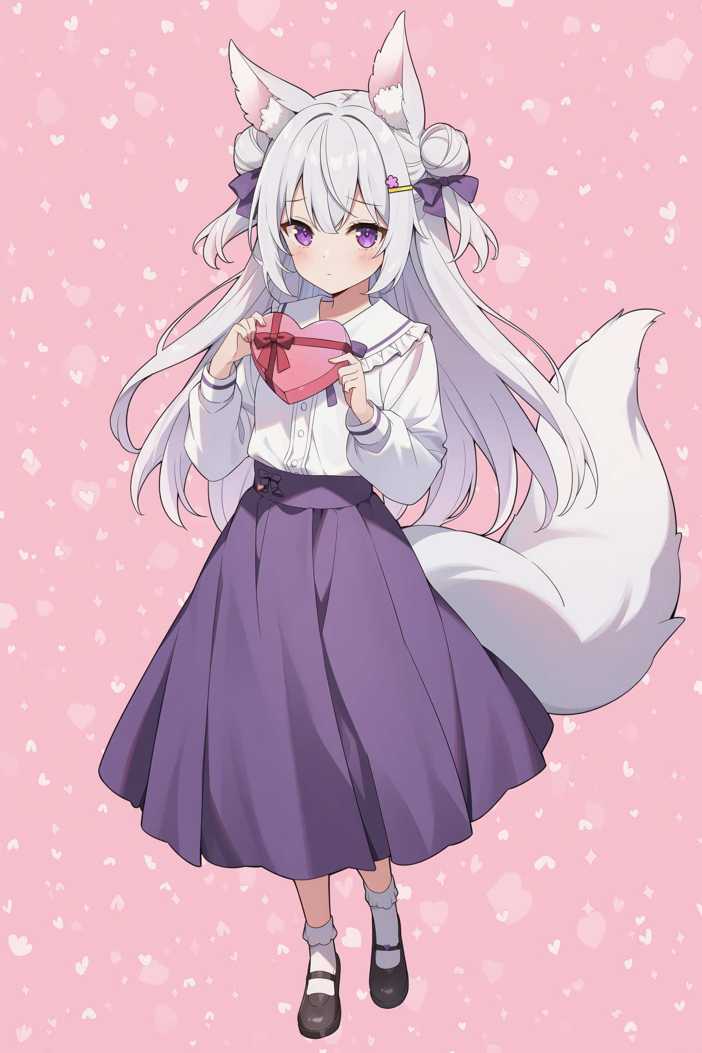 バレンタインデーのケモミミさん