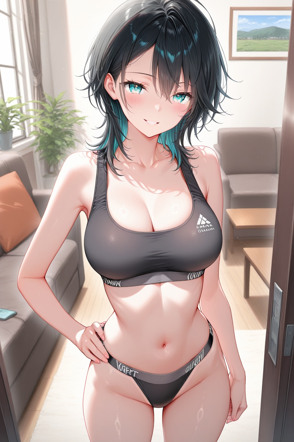 引き締まる黒
