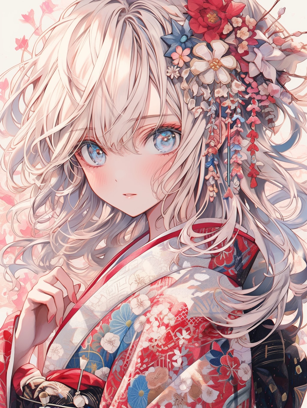 着物の女の子 kimono girl