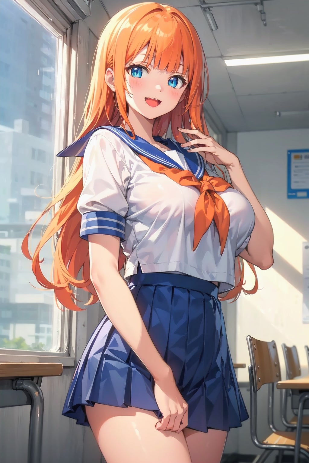 橙ヒロインと💕