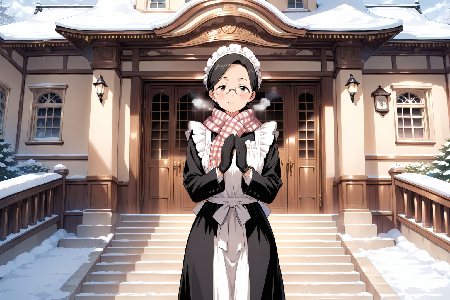 おかえりなさいませ | の人気AIイラスト・グラビア