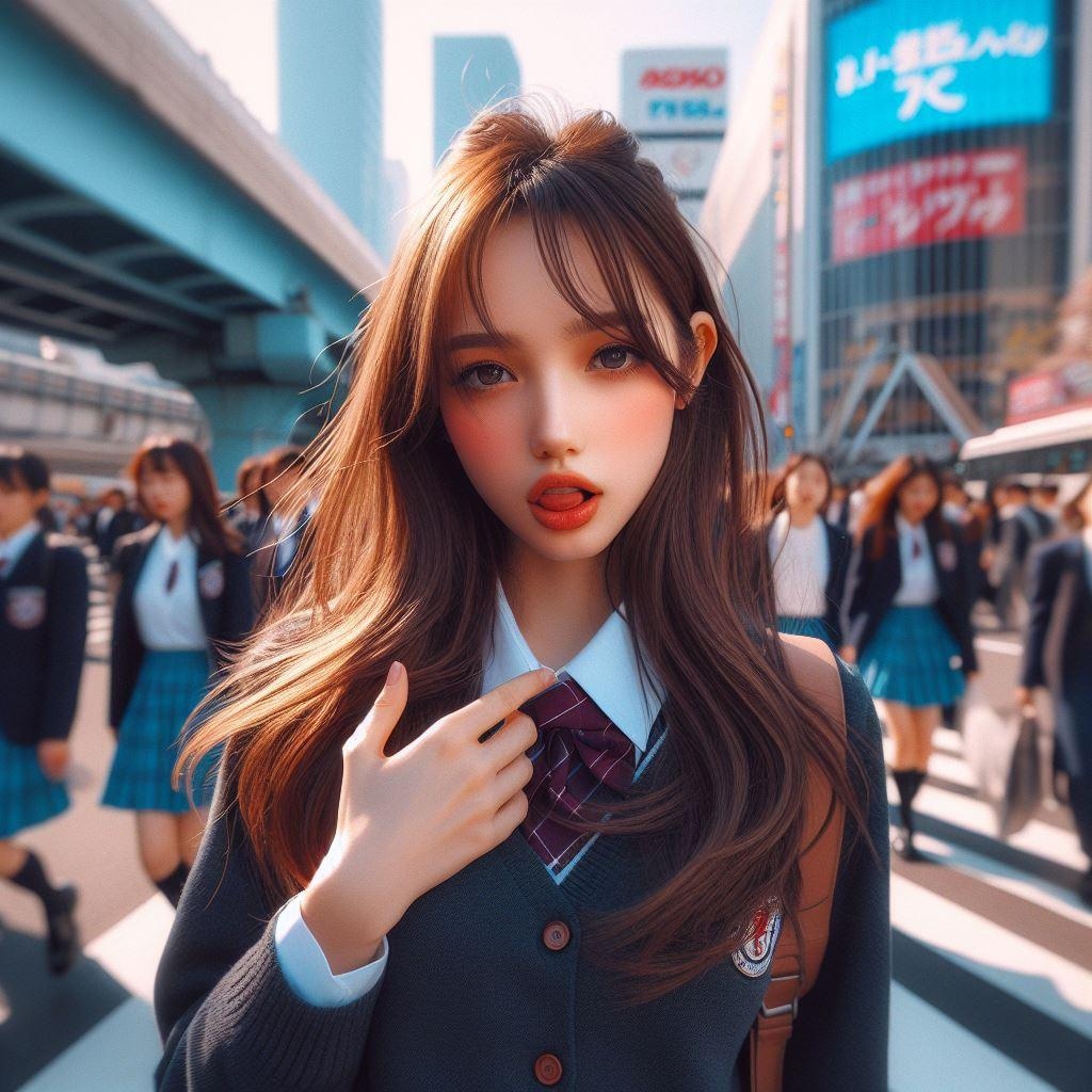 舌出しスナップ