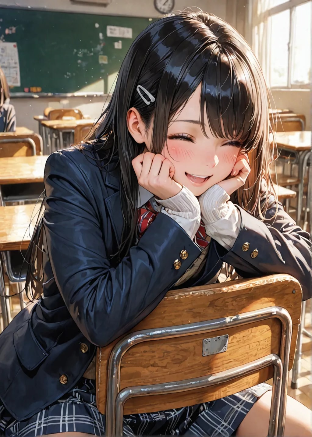 JK昼休みの談笑風景😊