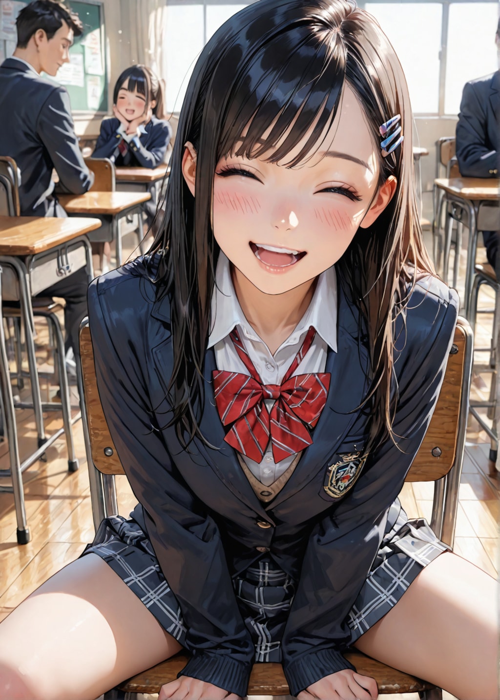 JK昼休みの談笑風景😊