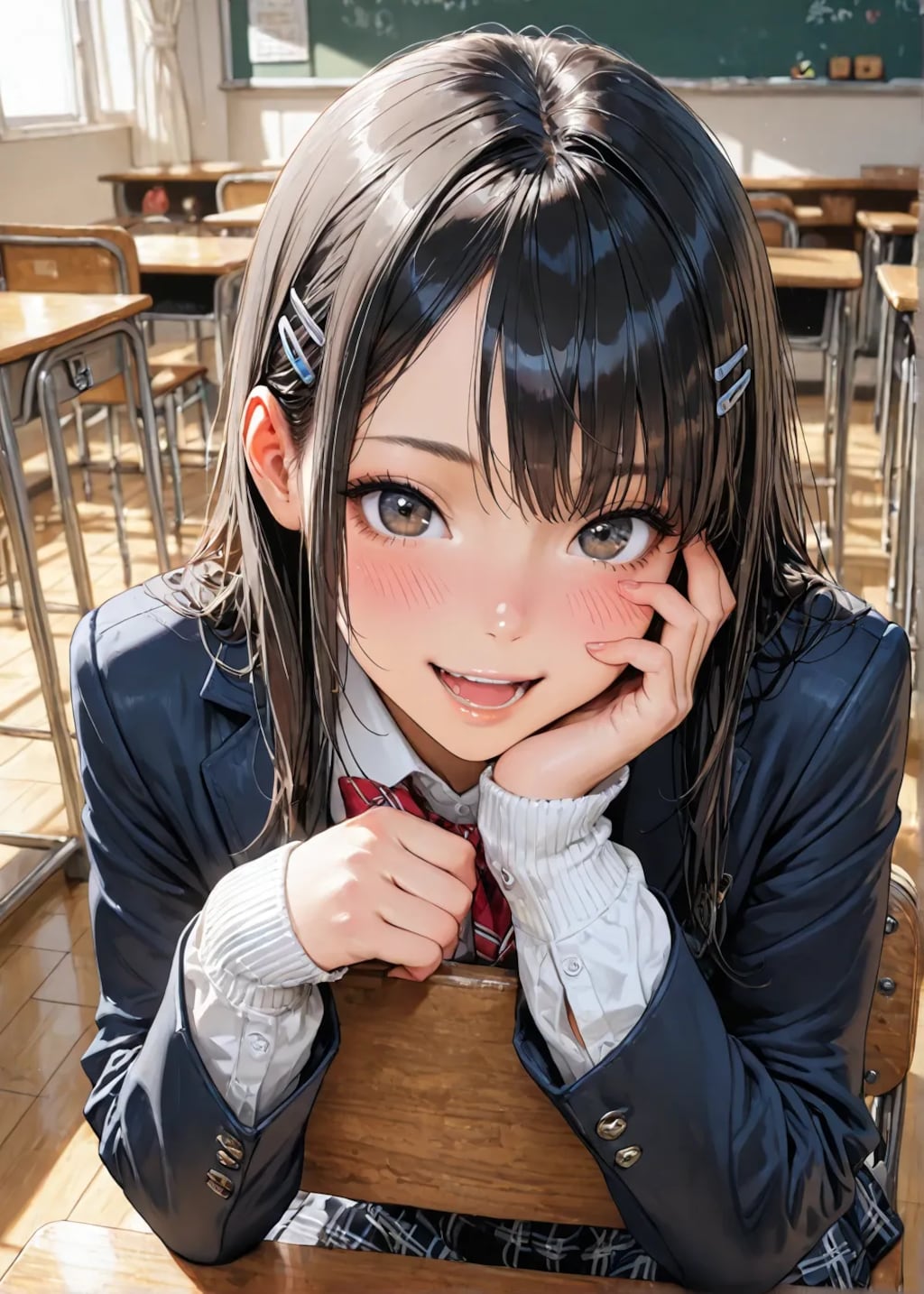 JK昼休みの談笑風景😊