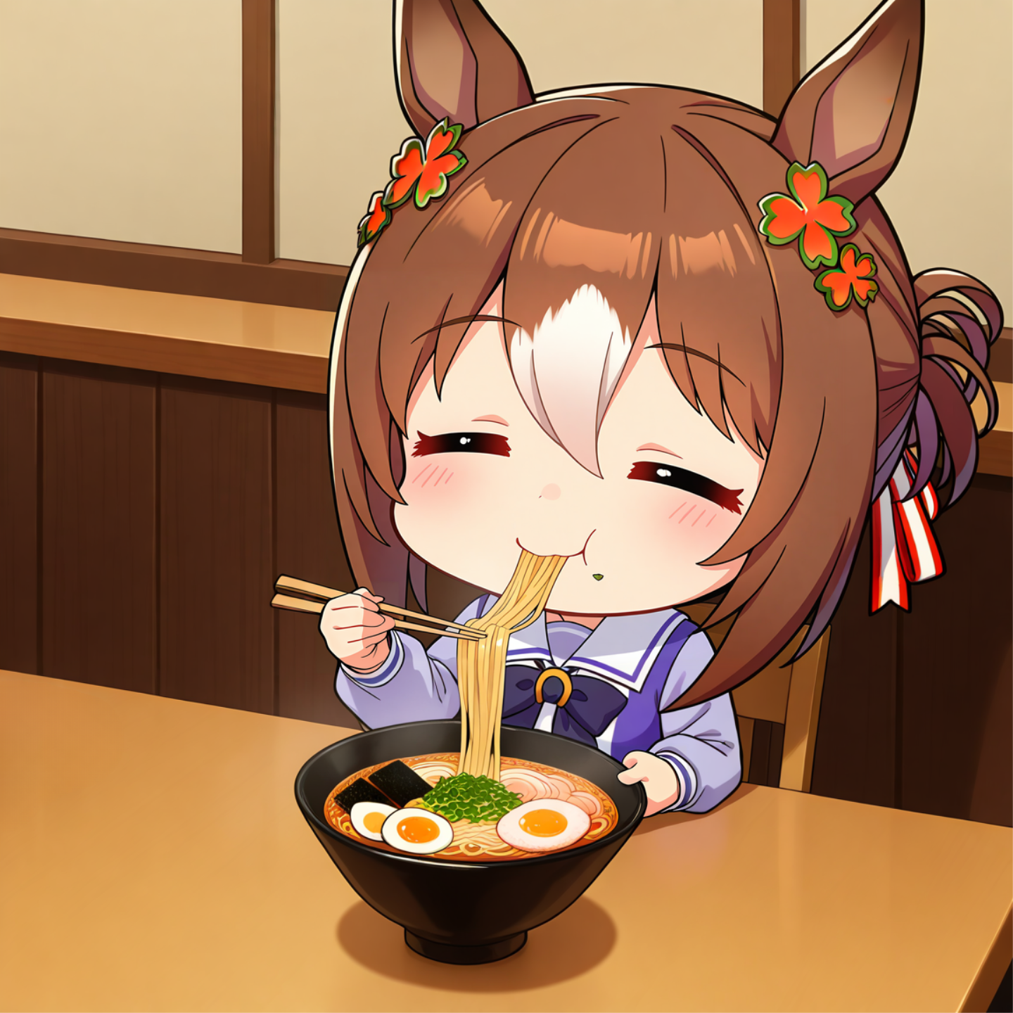新シナリオ、ラーメンだった。