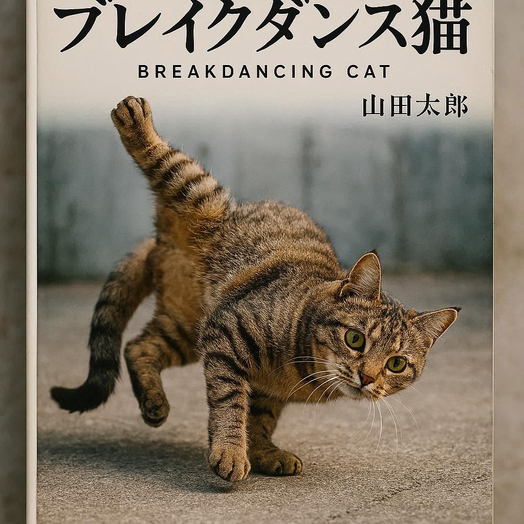 実写ラノベ化した猫