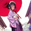 天気雨の紫陽花 2枚目