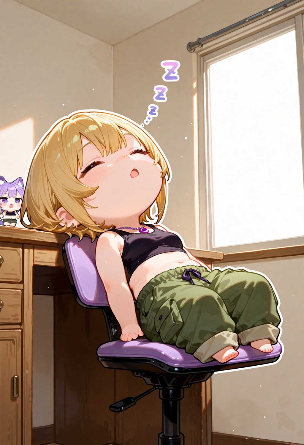 おねむなちっちゃいさん。