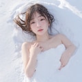 雪に埋もれるいいGirl 9枚目