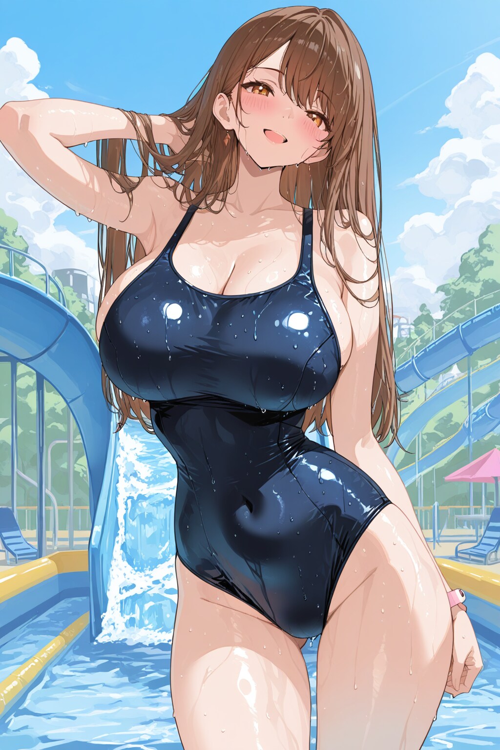 20260728 スク水美女