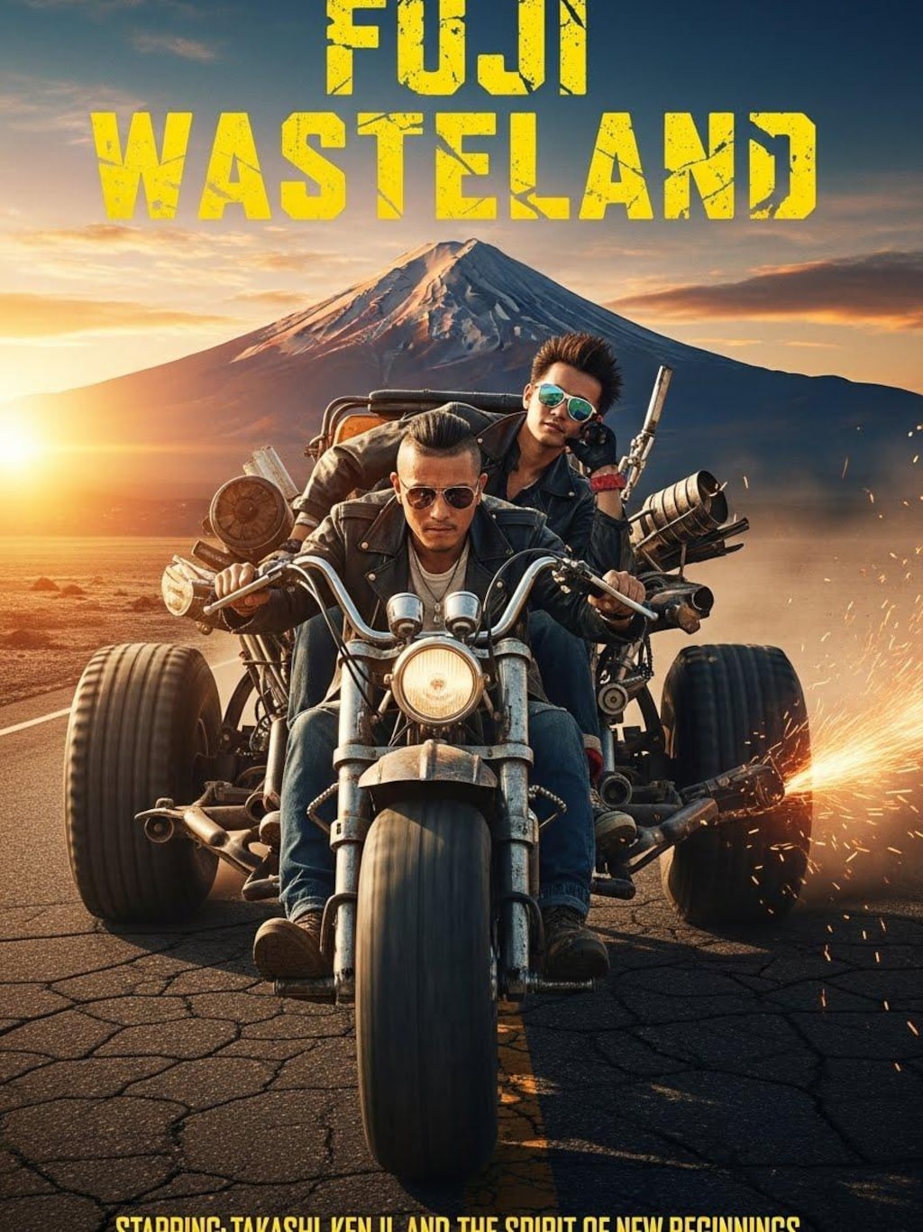 初日の出暴走フィクション映画