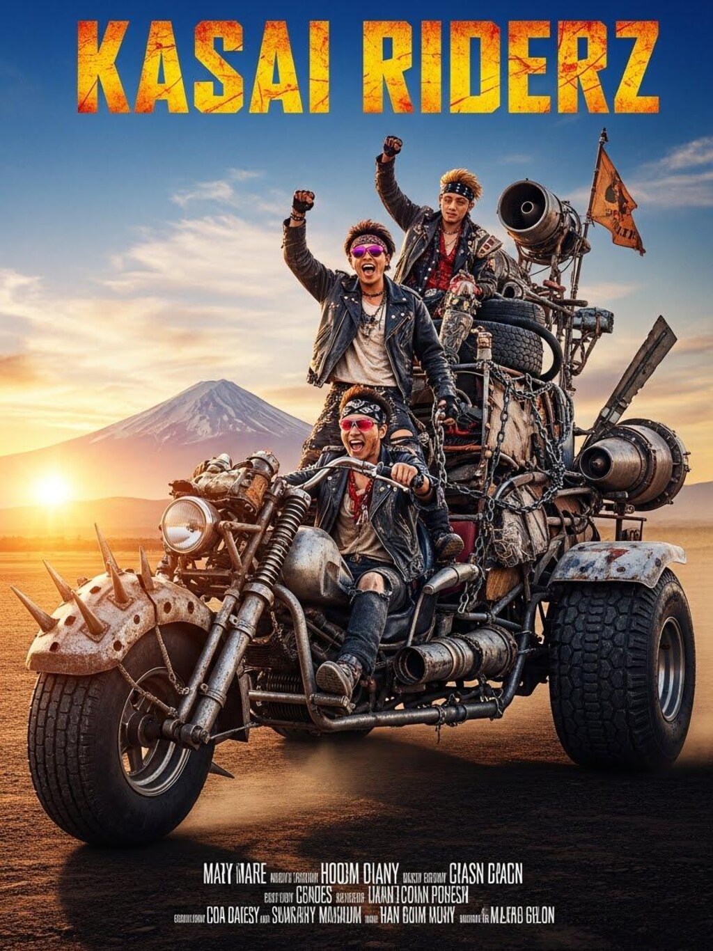 初日の出暴走フィクション映画