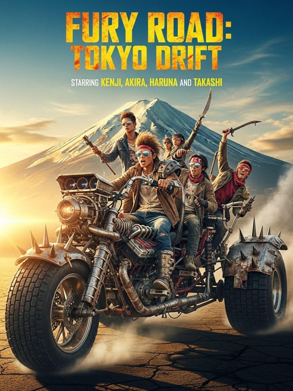 初日の出暴走フィクション映画