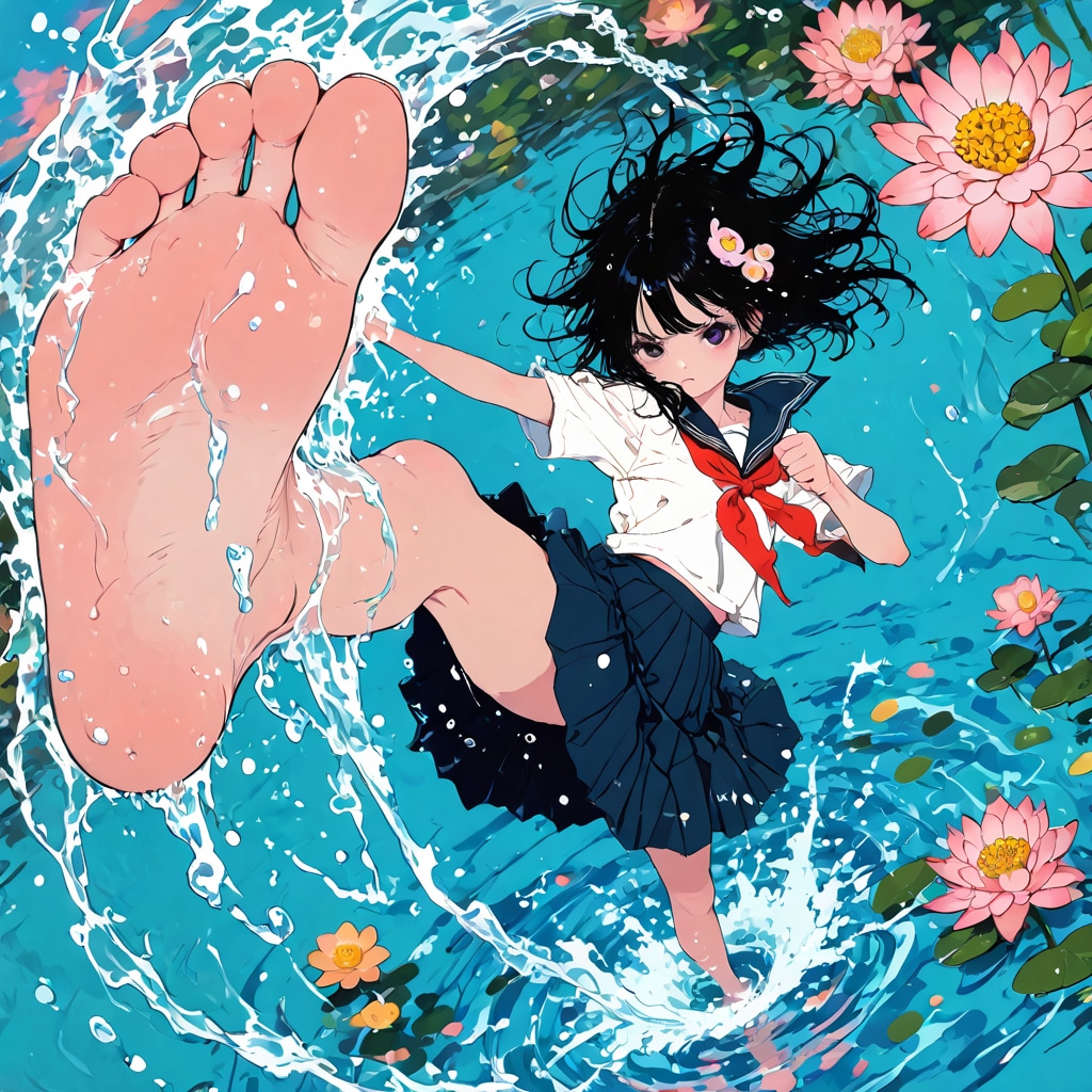 キック | の人気AIイラスト・グラビア