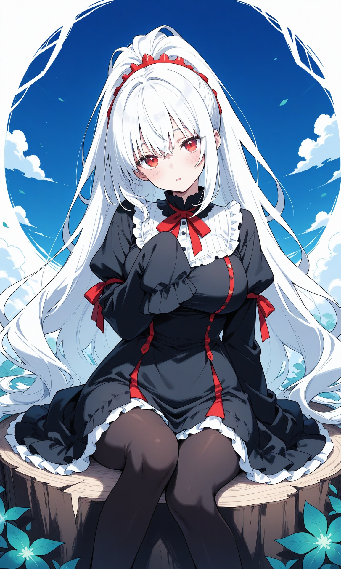 青空の下で | の人気AIイラスト・グラビア