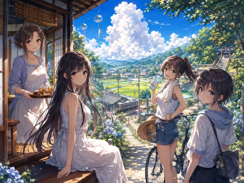 田舎の夏休み