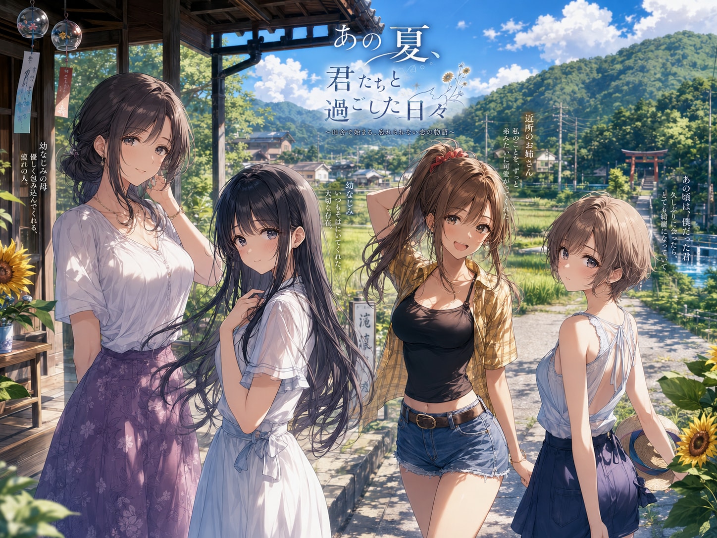 田舎の夏休み | の人気AIイラスト・グラビア