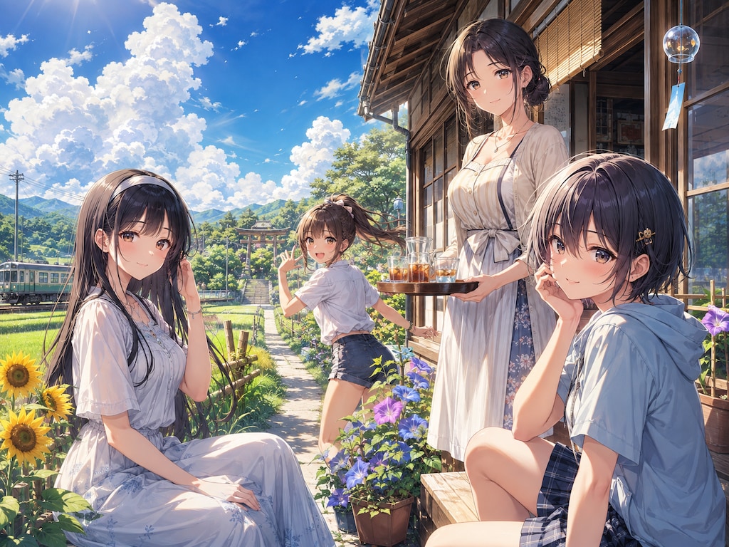 田舎の夏休み