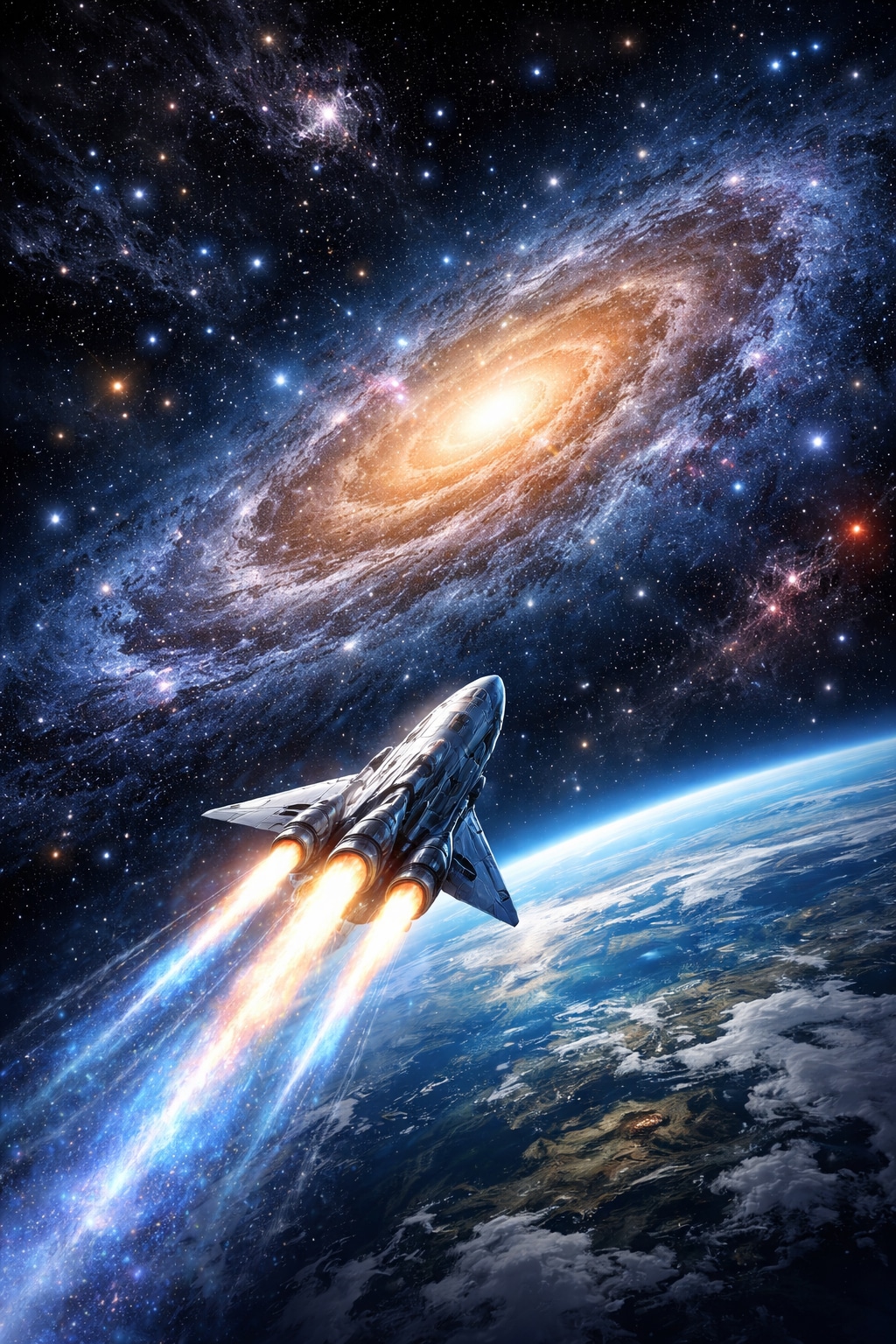 銀河系まで飛んで行け！