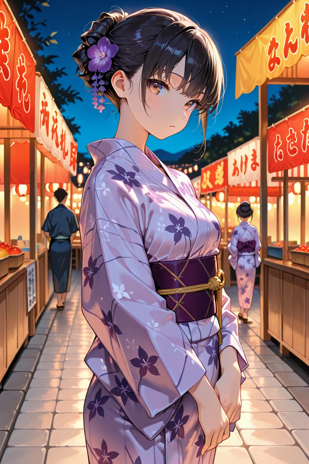 夏祭りと浴衣