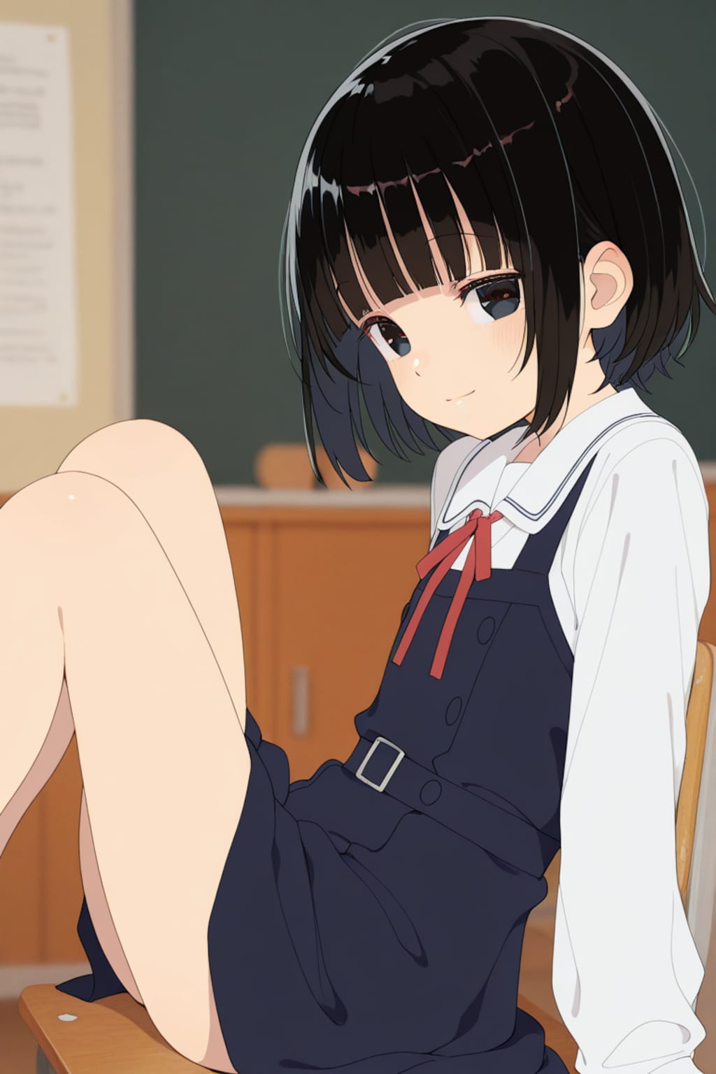 教室の145cm子ちゃん