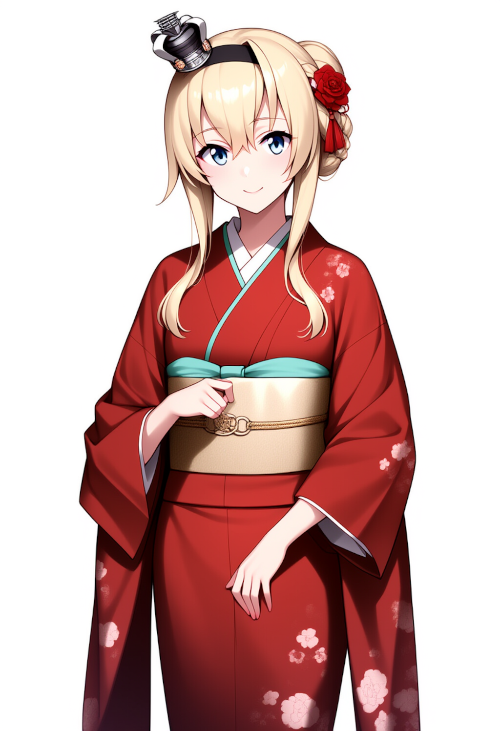 ウォースパイトさん　晴れ着モード