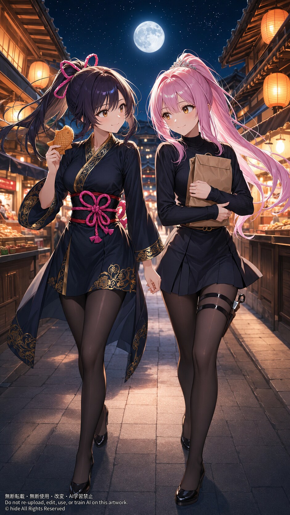 任務帰りの、ひとくち | の人気AIイラスト・グラビア