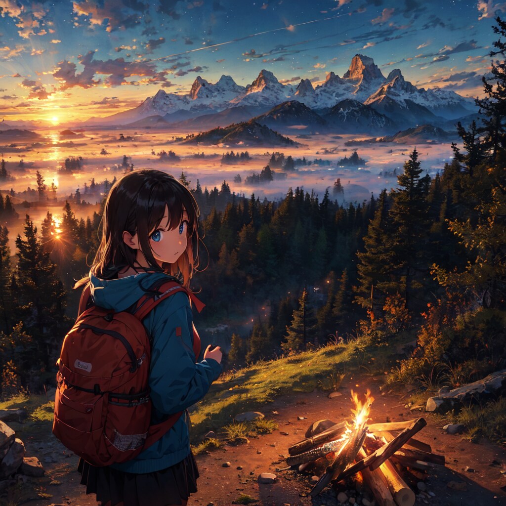 夕映えの特等席