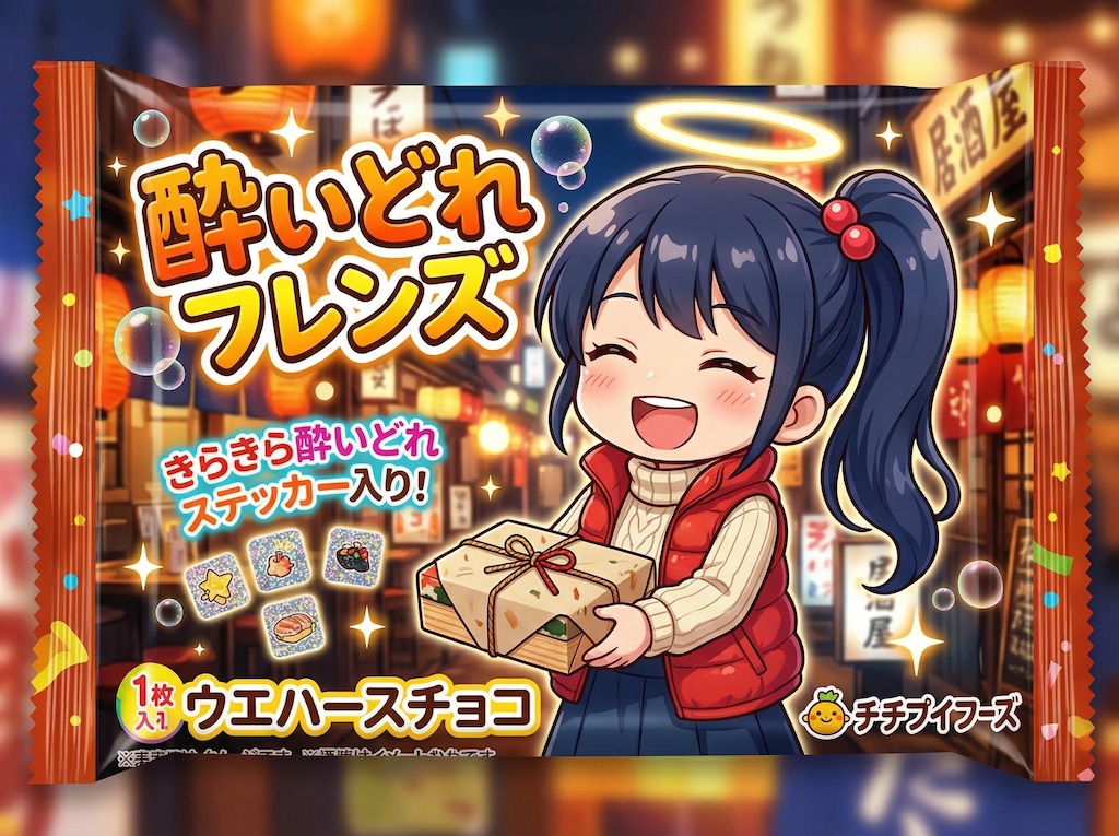 酔いどれフレンズチョコ