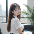 夏服のOL香織 12枚目