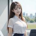 夏服のOL香織 7枚目