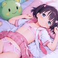 桃色少女① 2枚目
