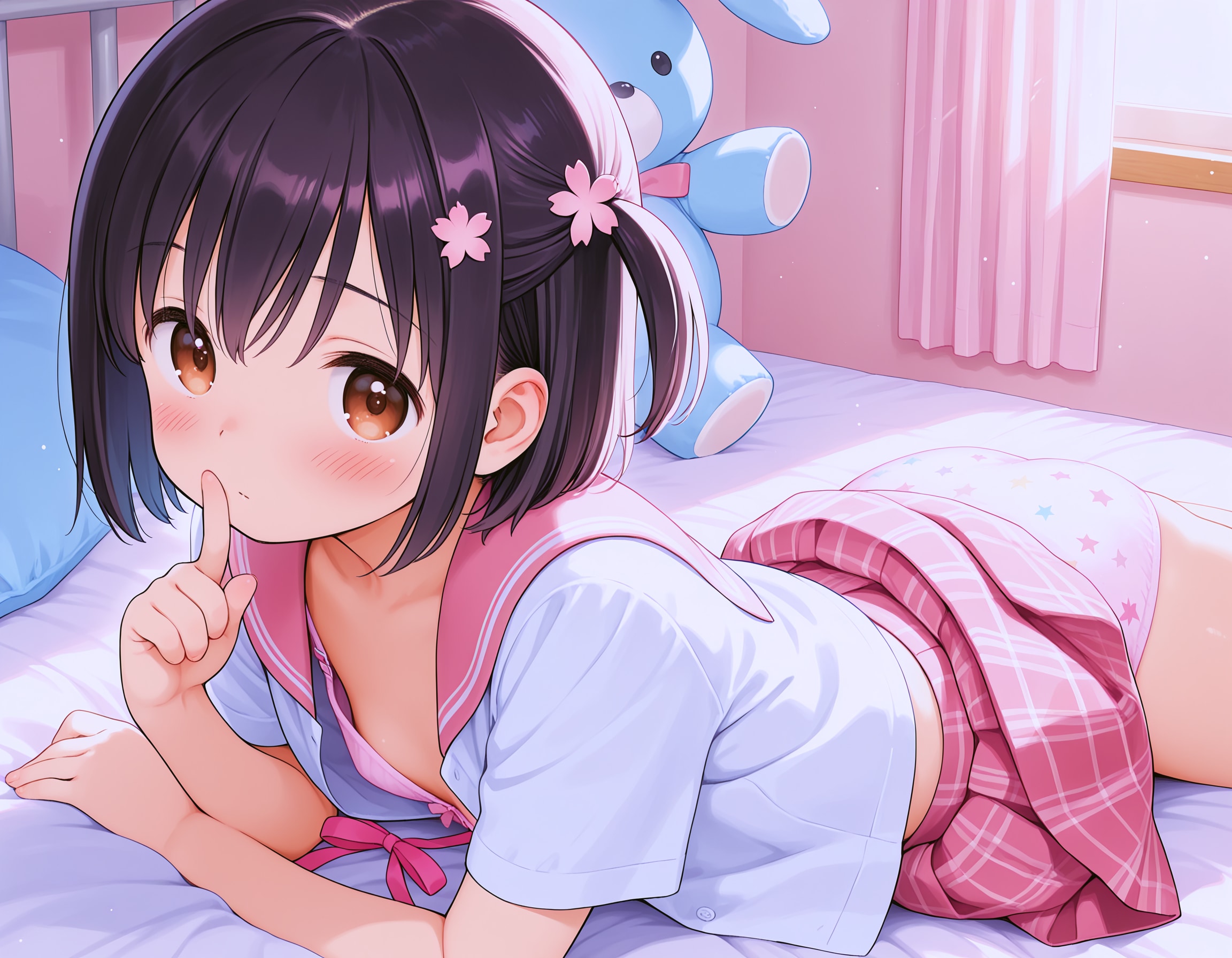 桃色少女①