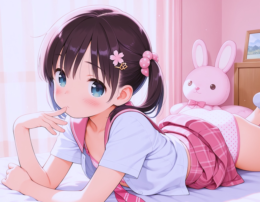 桃色少女①