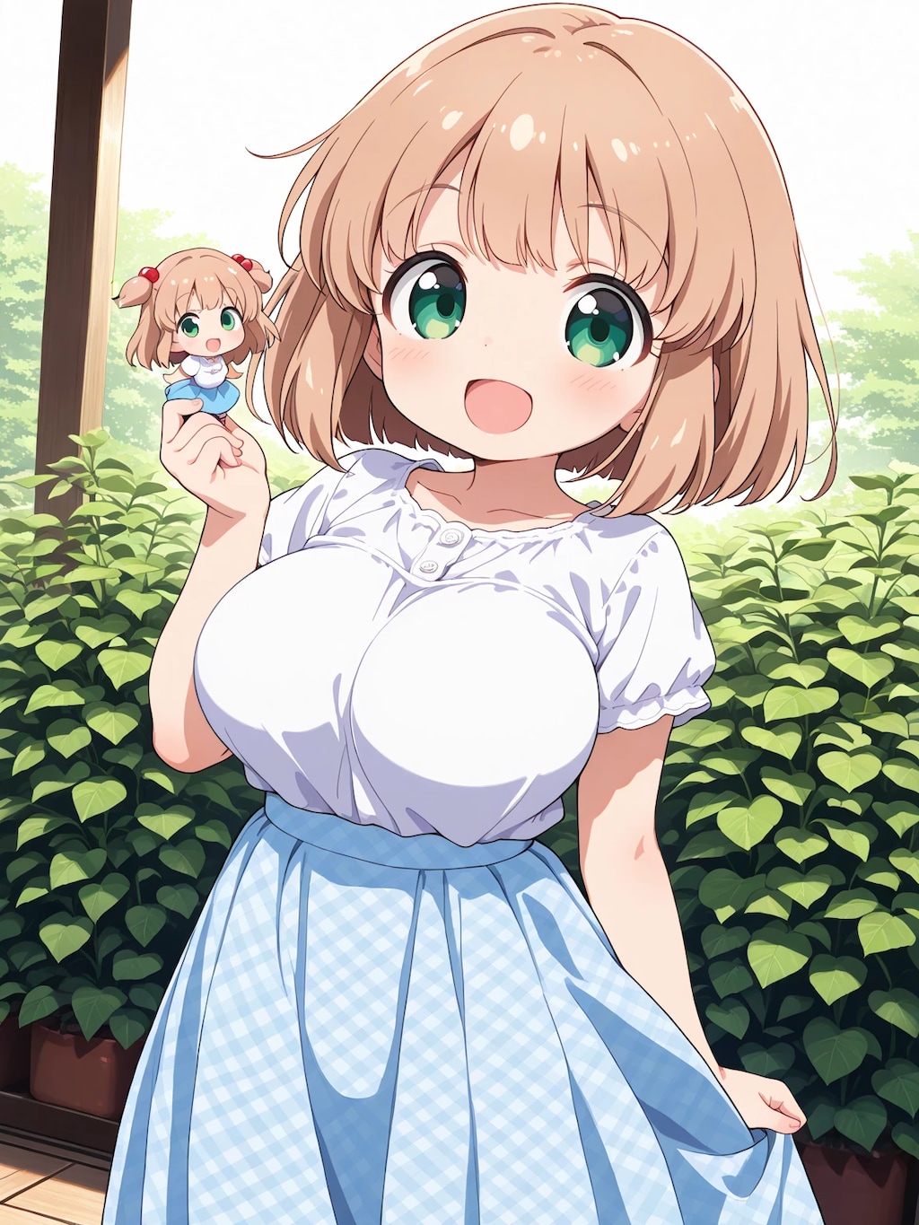 こはるちゃんとちびこはるちゃん