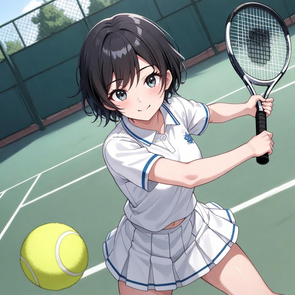 テニス女子 | の人気AIイラスト・グラビア