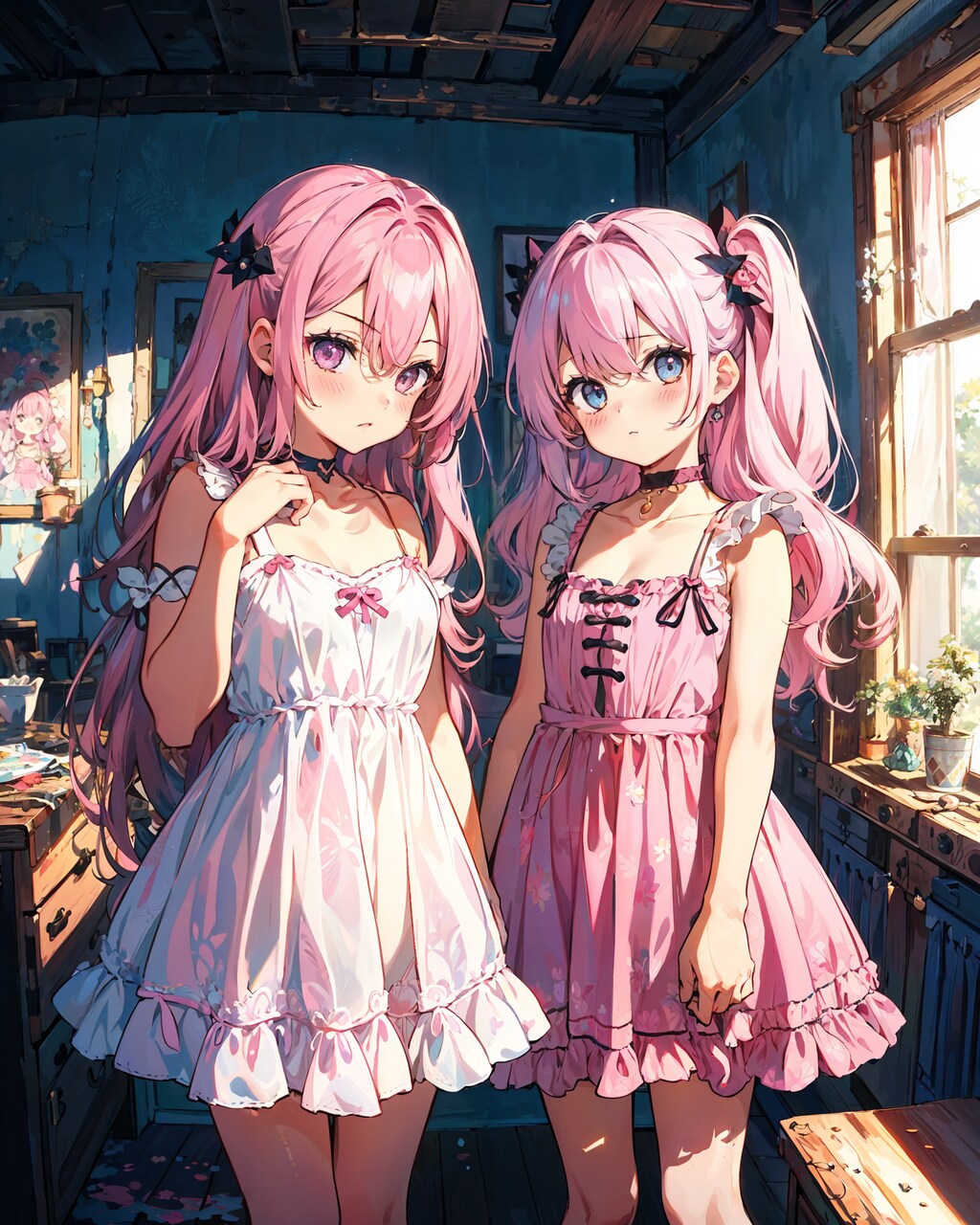 💕おそろいベビードール💕