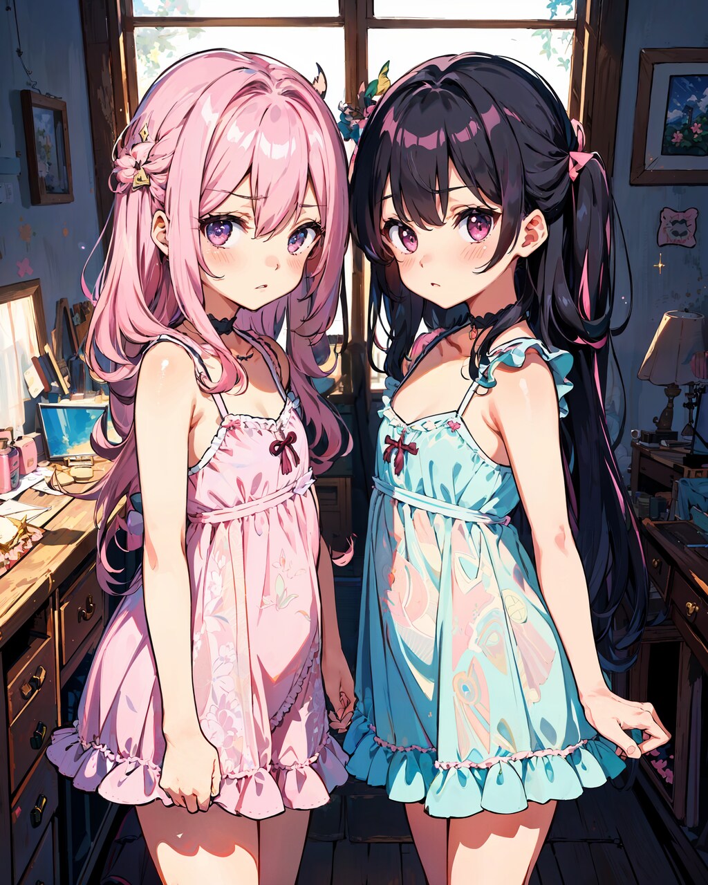 💕おそろいベビードール💕