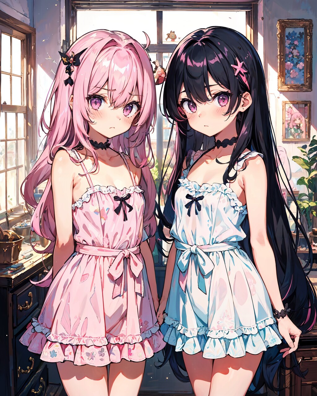 💕おそろいベビードール💕