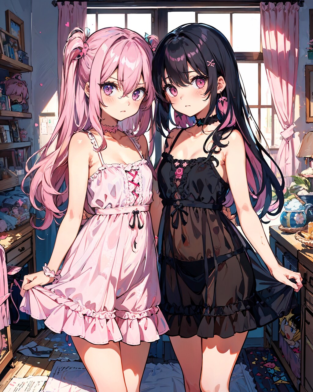 💕おそろいベビードール💕