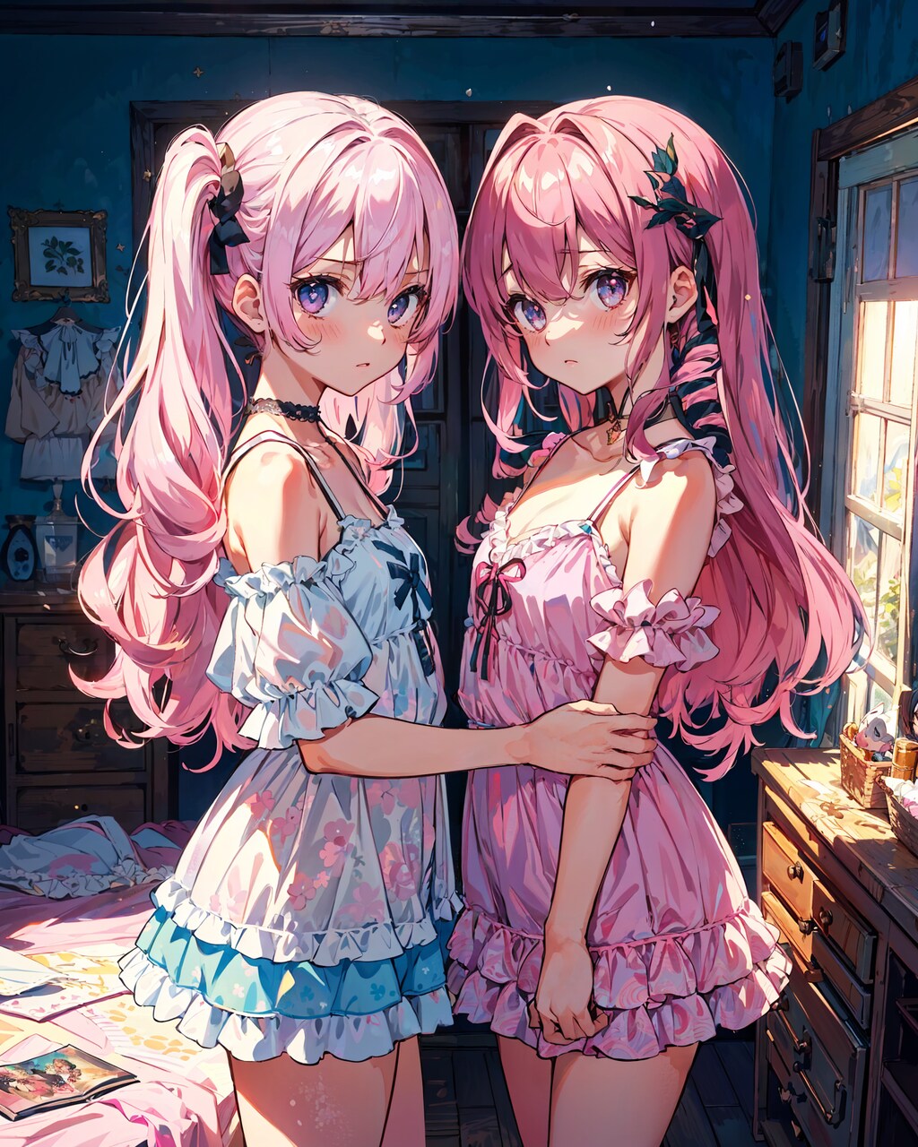 💕おそろいベビードール💕