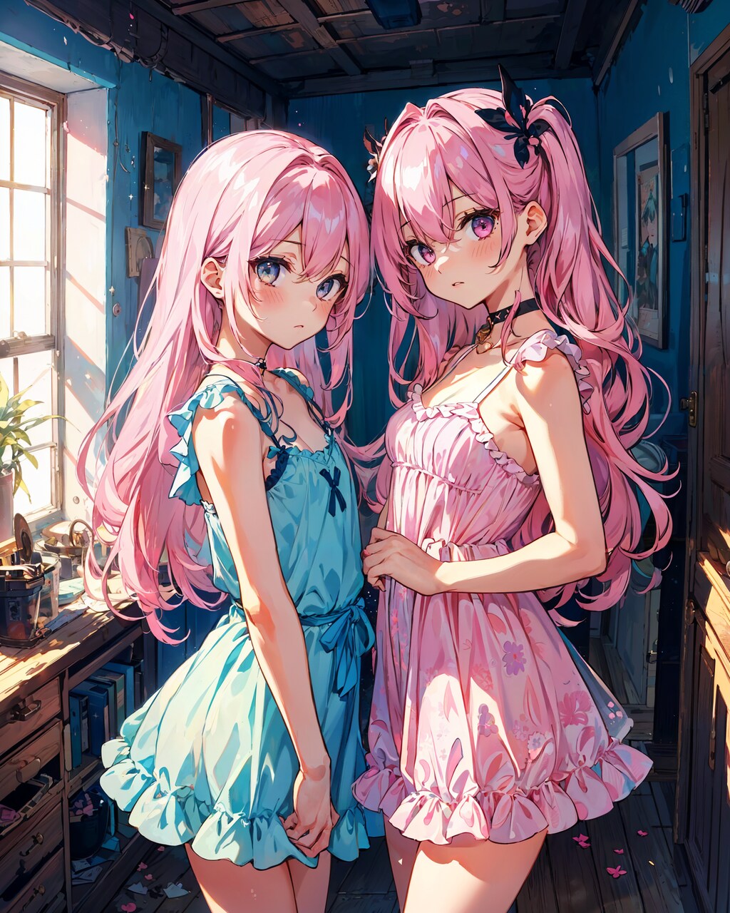 💕おそろいベビードール💕