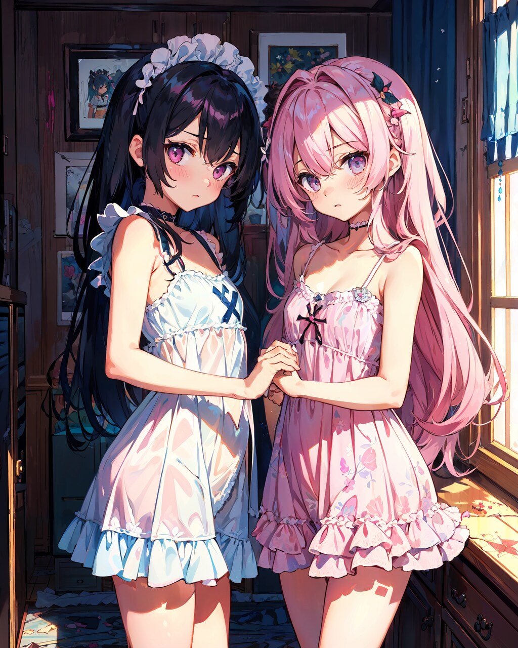 💕おそろいベビードール💕