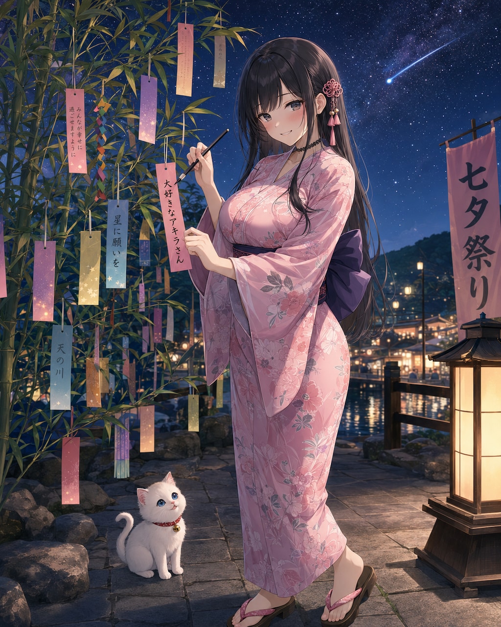 七夕の夜