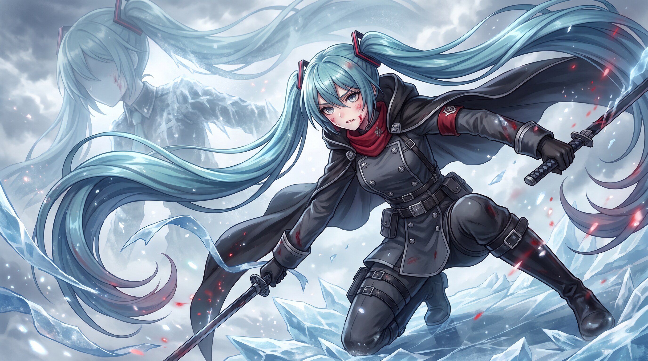 蒼氷血雨双翼譚 | の人気AIイラスト・グラビア