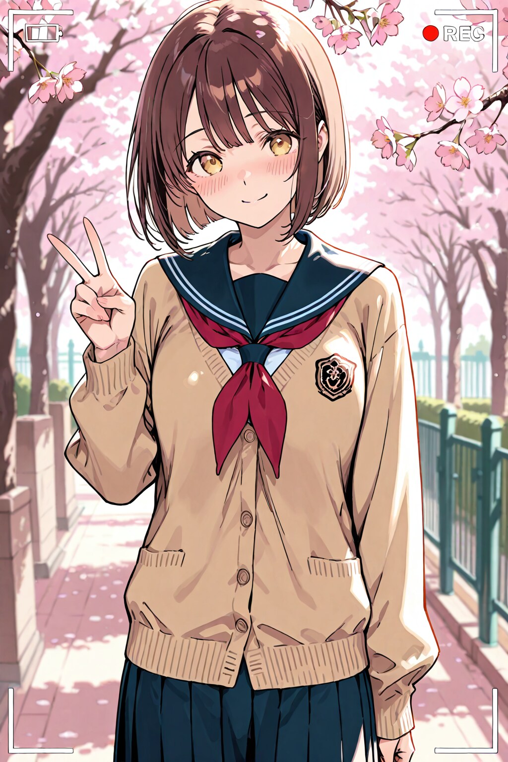 入学　記念撮影