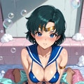 マーキュリーとお風呂🛁 2枚目