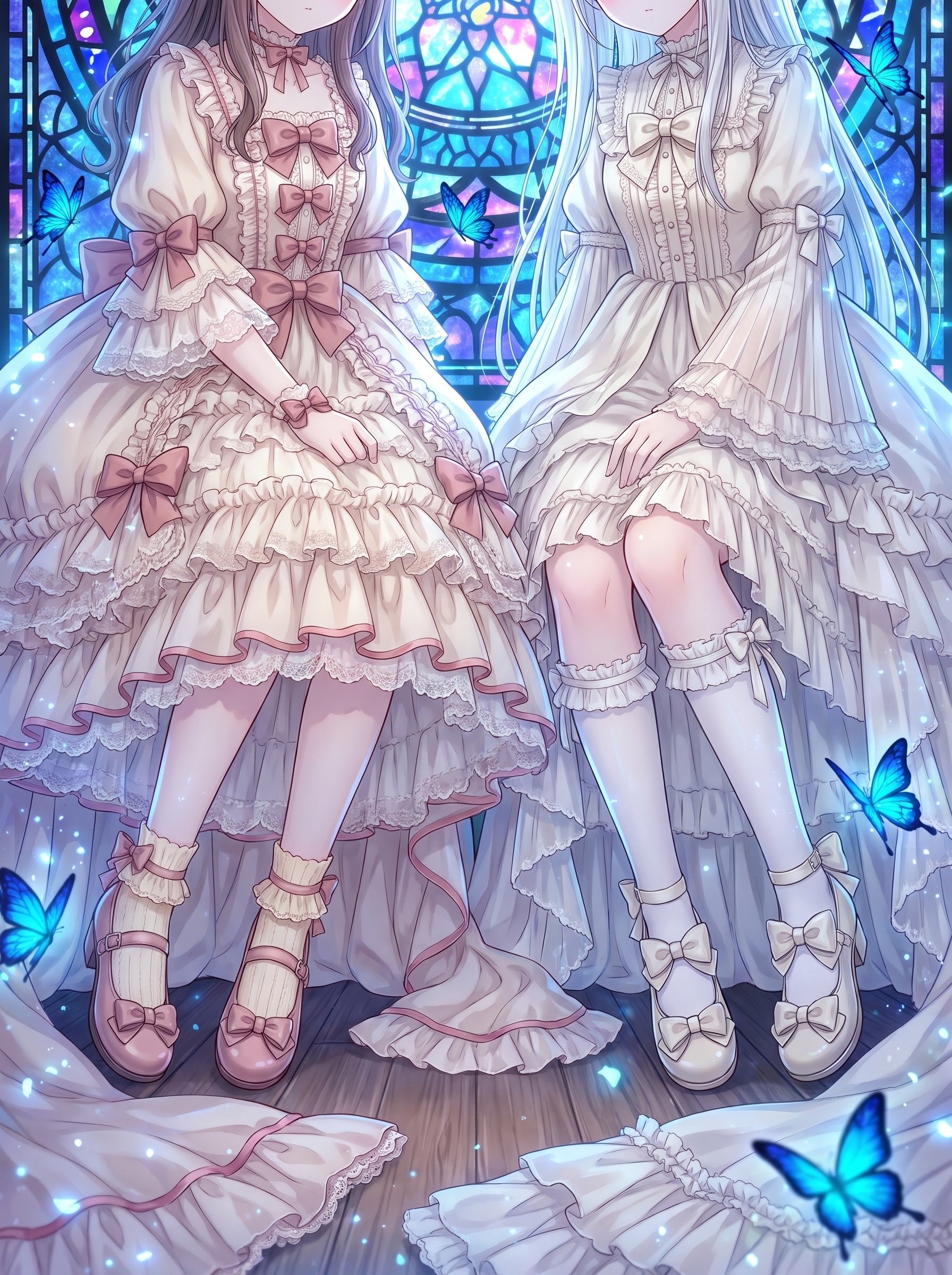 薔薇絹靴影双姫 | の人気AIイラスト・グラビア